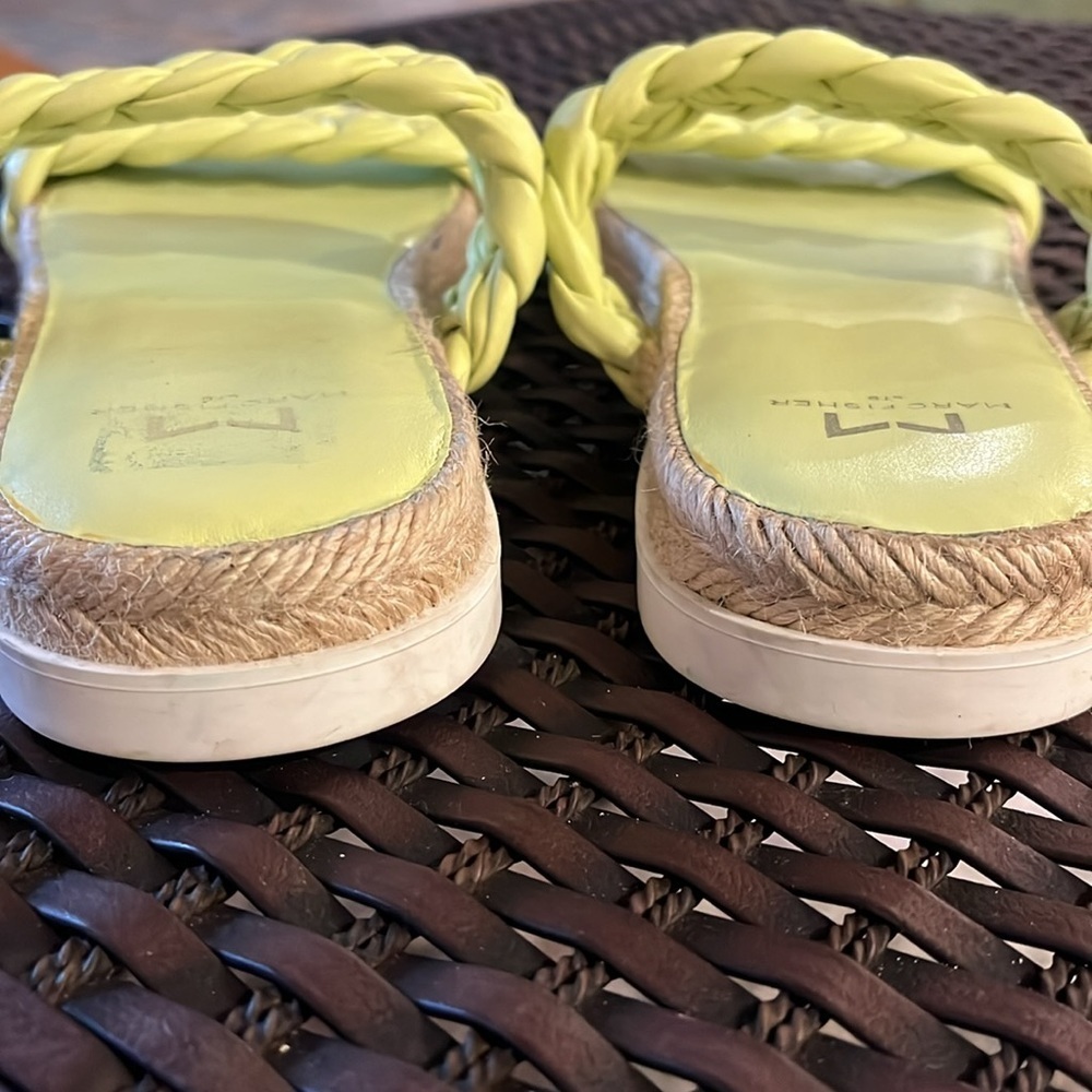 Marc Fisher Jaimee Leather Jute Flat Espadrille S… - image 5